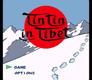 Tintin in Tibet (Europe) (En,Fr,De,Nl) screen shot title